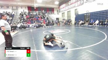 106 lbs Quarterfinal - Richard Tanori, Sahuarita vs Elias Briones, Poway