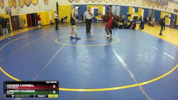 150 White Semifinal - Lorenzo Calderon, Deland vs Leandre Campbell, Lake Gibson