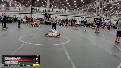 92 lbs Round 7 (8 Team) - Jacob Molina, Junior Terps Express vs Brennan Eagan, Team Gotcha White