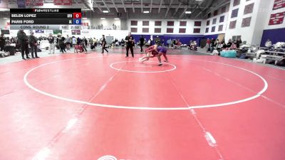 160 lbs Cons. Round 2 - Belen Lopez, Simon Fraser University vs Paris Ford, Albion