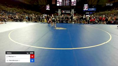 285 lbs Cons 32 #2 - James Mahon, MI vs Jay Henderson, UT