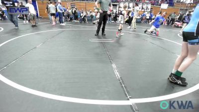 64 lbs Rr Rnd 1 - Cayden Petersen, Lions Wrestling Academy vs Aden Kelly, Division Bell Wrestling