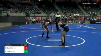 105 lbs Consolation - Brody Sendele, Hononegah Kids vs Chance Lorenz, Terminator