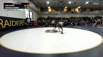 165 lbs Quarterfinal - Christian Stoeber, Fountain Valley vs Luke Chavez, Rosemead
