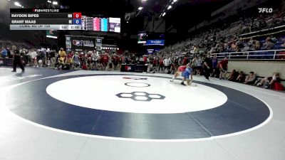 157 lbs Cons. Rd Of 128 - Raydon Bipes, MN vs Grant Maas, NE