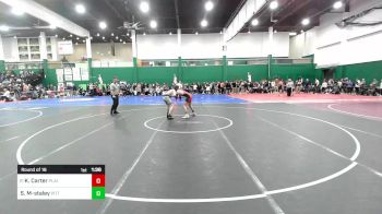 126 lbs Round Of 16 - Kyle Carter, Plainedge vs Samson Mckissick-staley, Pittsford