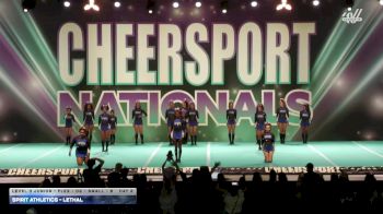 Spirit Athletics - Lethal [2026 L3 Junior - Flex - D2 - Small - B Day 2] 2026 CHEERSPORT National All Star Cheerleading Championship