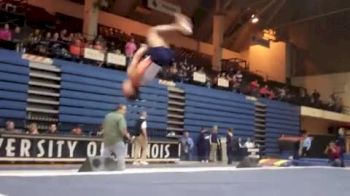 Illinois gymnastics double dual highlights