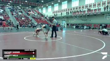 160 lbs Champ. Round 1 - Zachary Warner, Sherwood vs Garrett Wells, Century