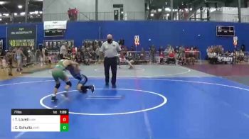 77 lbs Semifinal - Tj Lovell, Hammerin Hawks vs Colton Schultz, Unattached