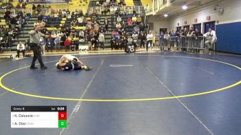 107 lbs Consy 8 - Killian Coluccio, Christian Brothers Acad.-NJ vs Alex Diaz, Council Rock North