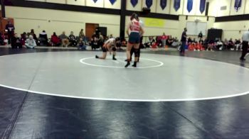 130lbs Cons. Round 2 - Wren Neklason, Black Hills (Girls) vs Sophia Ferrell, Blaine (Girls)
