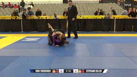 Erin F Broderick vs Stephanie Keller 2024 World IBJJF Jiu-Jitsu No-Gi Championship