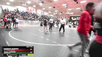 135 lbs Semifinal - Madison Worden, Centennial (Nevada) vs Diana Barone, Birmingham