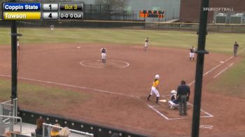 Replay: Coppin St vs Towson | Mar 6 @ 3 PM