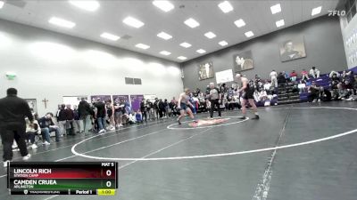 157 lbs Cons. Round 4 - Camden Cruea, Arlington vs Lincoln Rich, Station Camp