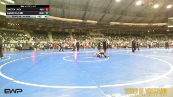 49 lbs 3rd Place - Dikota Lacy, Proviso Township Gladiators vs Caden Sloan, Morrison Takedown Club
