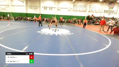 145 lbs Consi Of 16 #2 - Rory White, St Francis vs Kyle Barber, Bayport-bluepoint