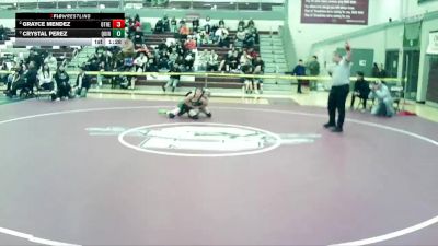 110 lbs Semifinal - Crystal Perez, Quincy (Girls) vs Grayce Mendez, Othello (Girls)