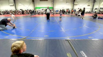 45 lbs Rr Rnd 3 - Wyatt Clear, Cambridge Bears Youth Wrestling ES Growl vs August Bishop, South Forsyth War Wrestling