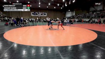 138 lbs Cons. Round 3 - Zachary Bleess, Grain Valley vs Makai Smalley, Odessa