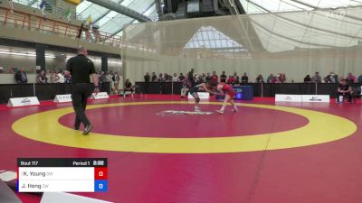 50 kg Round 2 - Kelyn Young, Guelph WC vs Jessica Hong, Carleton WC