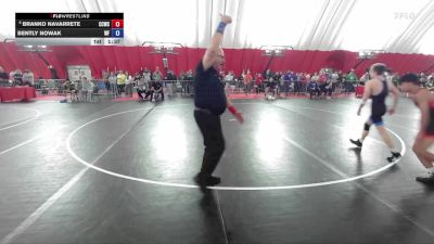 120 lbs Cons. Round 2 - Branko Navarrete, Cuba City Wrestling Club vs Bently Nowak, Wrestling Factory