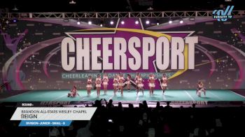 Brandon All-Stars Wesley Chapel - Reign [2023 L2 Junior - Small - B] 2023 CHEERSPORT National All Star Cheerleading Championship