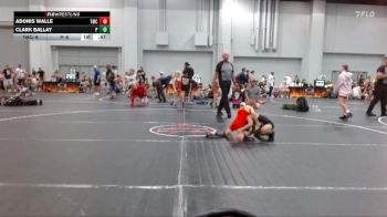 48 lbs Round 6 (8 Team) - Adonis Walle, Team Mat Clash vs Clark Ballay, Pedraza