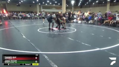 175 lbs Round 2 (6 Team) - Tanner Hile, Team Misfits vs Airen McCoy, Techfall Black