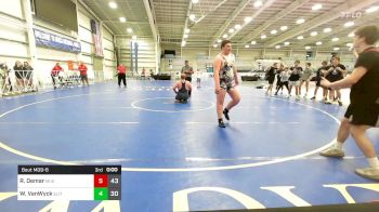 220 lbs Rr Rnd 3 - Wyatt Marentette, MI Bad Boys Blue vs Ben Szuba, Elite NJ HS Red