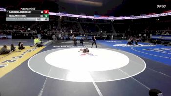 114 lbs Semifinal - Teegan Sibble, Bolivar-Richburg-5 vs Gabriella Barone, Niagara Wheatfield-6