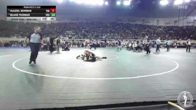 B6A-106 lbs Quarterfinal - Jaaziel Benman, Putnam City North vs Blake Thomas, Piedmont