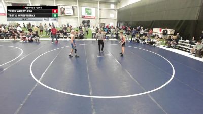 Junior Boys - 132 lbs Champ. Round 1 - Evan Craner, Utah vs Draven Johns, Team Idaho Wrestling Club