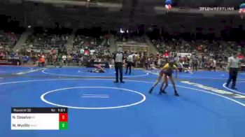 76 lbs Prelims - Nico Desalvo, M2 vs Max Murillo, Rhwc