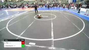 43 lbs 3rd Place - Liam Pao, Miami Wrestling Club vs Javier Sanchez III, Top Dog Wrestling Club