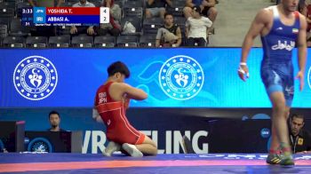 80 kg 1/4 Final - Taizo Yoshida, Japan vs Alireza Abghar ABBASI, Iran