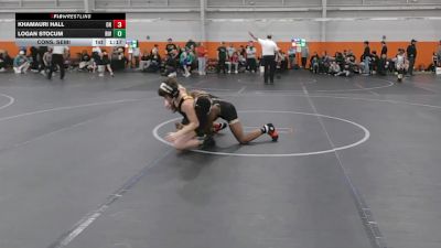 110 lbs Cons. Semi - Logan Stocum, Riverside vs Khamauri Hall, Ohio Heroes