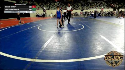 66 lbs Consi Of 4 - Quaid Shaw, Panhandle RTC vs Greyson Taylor, Piedmont