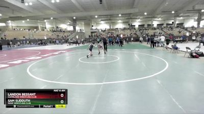 80 lbs Champ. Round 2 - Sam Sudduth, Wave Wrestling Club vs Landon Bessant, Cleveland Wrestling Club