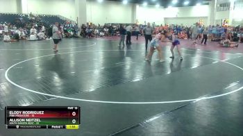 140 lbs Round 5 (8 Team) - Elody Rodriguez, Pink Predators vs Allison Neitzel, South Dakota Heat