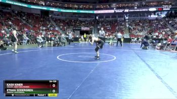 3A-126 lbs Cons. Round 3 - Kash Kiner, Valley, West Des Moines vs Ethan Sodergren, Ankeny Centennial