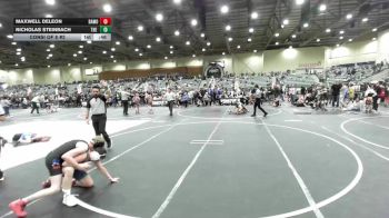 95 lbs Consi Of 8 #2 - Maxwell Deleon, Damonte Mustangs WC vs Nicholas Steinbach, The Snake Pit