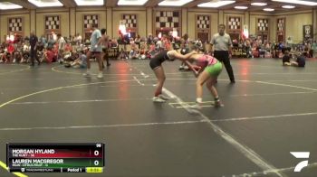 98 lbs Round 4 (6 Team) - Morgan Hyland, The Hunt vs Lauren MacGregor, MGW- Citrus Fruit