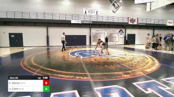 120 lbs Final - Elias Garza, Warsaw Tiger Wrestling Club vs Joe Clark, Beast Mode