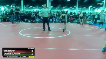 56 lbs Round 6 (10 Team) - Jackson Claycomb, Finger Lakes Elite vs Cru Babcock, Brawler Elite