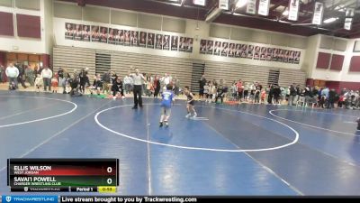 52+ 5th Place Match - Savai`i Powell, Charger Wrestling Club vs Ellis Wilson, West Jordan