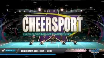 Legendary Athletics - Soul [2021 L2 Junior - D2 - Small - C Day 2] 2021 CHEERSPORT National Cheerleading Championship
