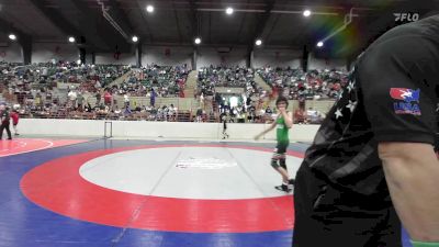 100 lbs Quarterfinal - Will Hughes, Roundtree Wrestling Academy vs Gabriel Trachian-Bradley, Roswell Wrestling Club