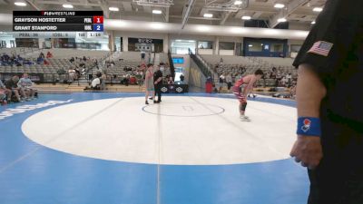 157 lbs Grayson Hostetter, Pennsylvania Blue vs Grant Stanford, Iowa Blue